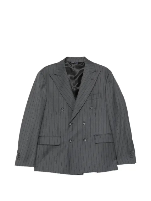 Epoca pinstripe-pattern double-breasted suit
