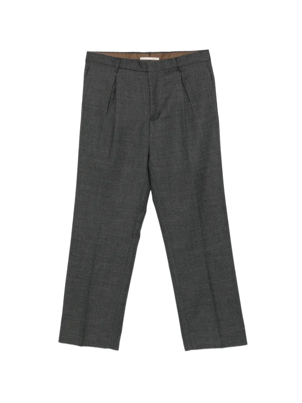 Briglia 1949 pleated-detail wide-leg trousers Grijs