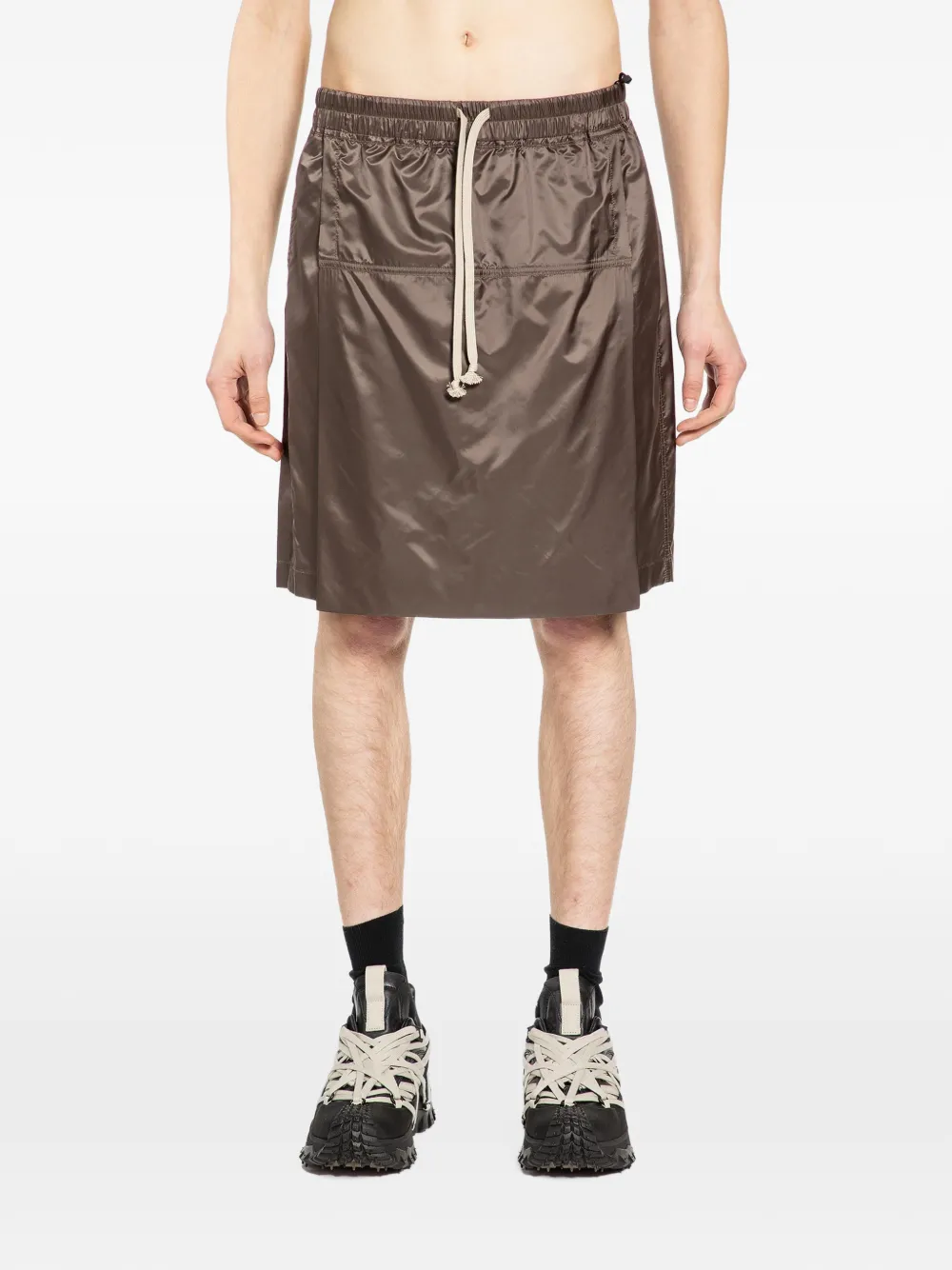 Rick Owens x Moncler Kiltshorts skorts - Braun