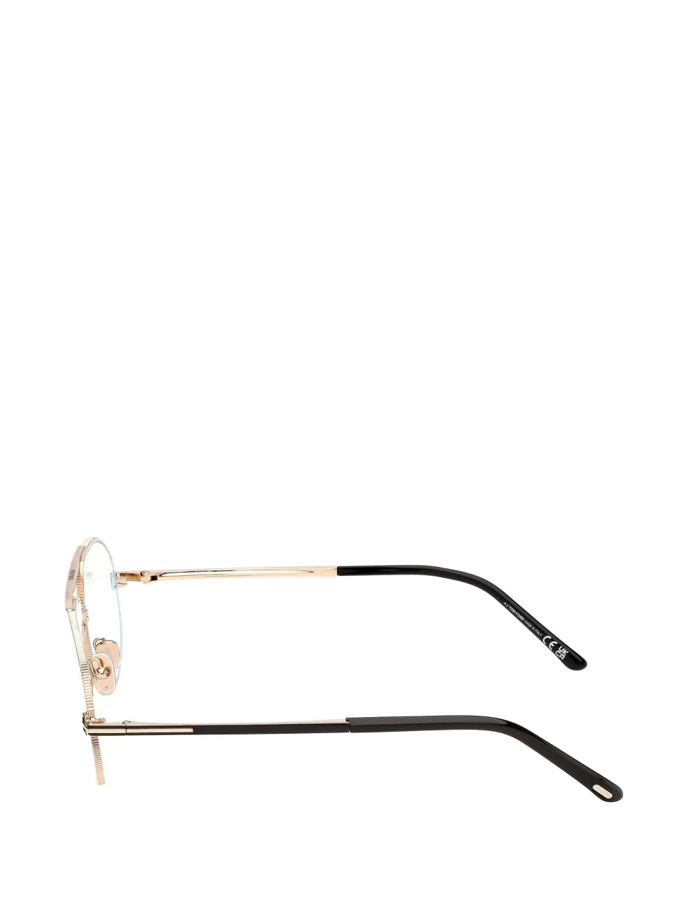 TOM FORD Eyewear pilot-frame glasses Goud