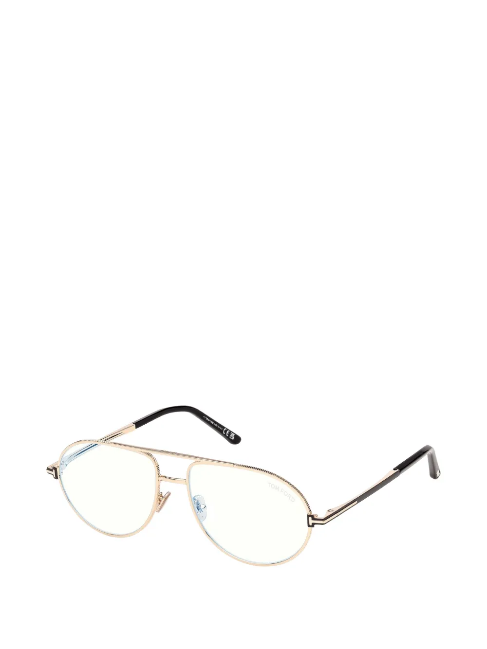 TOM FORD Eyewear pilot-frame glasses Goud
