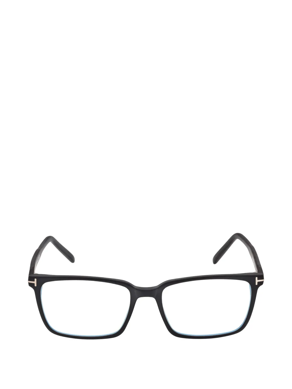 TOM FORD Eyewear blue block square opticals - Nero