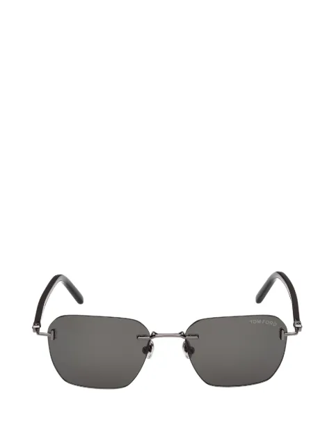 TOM FORD Eyewear rimless geometric-frame sunglasses