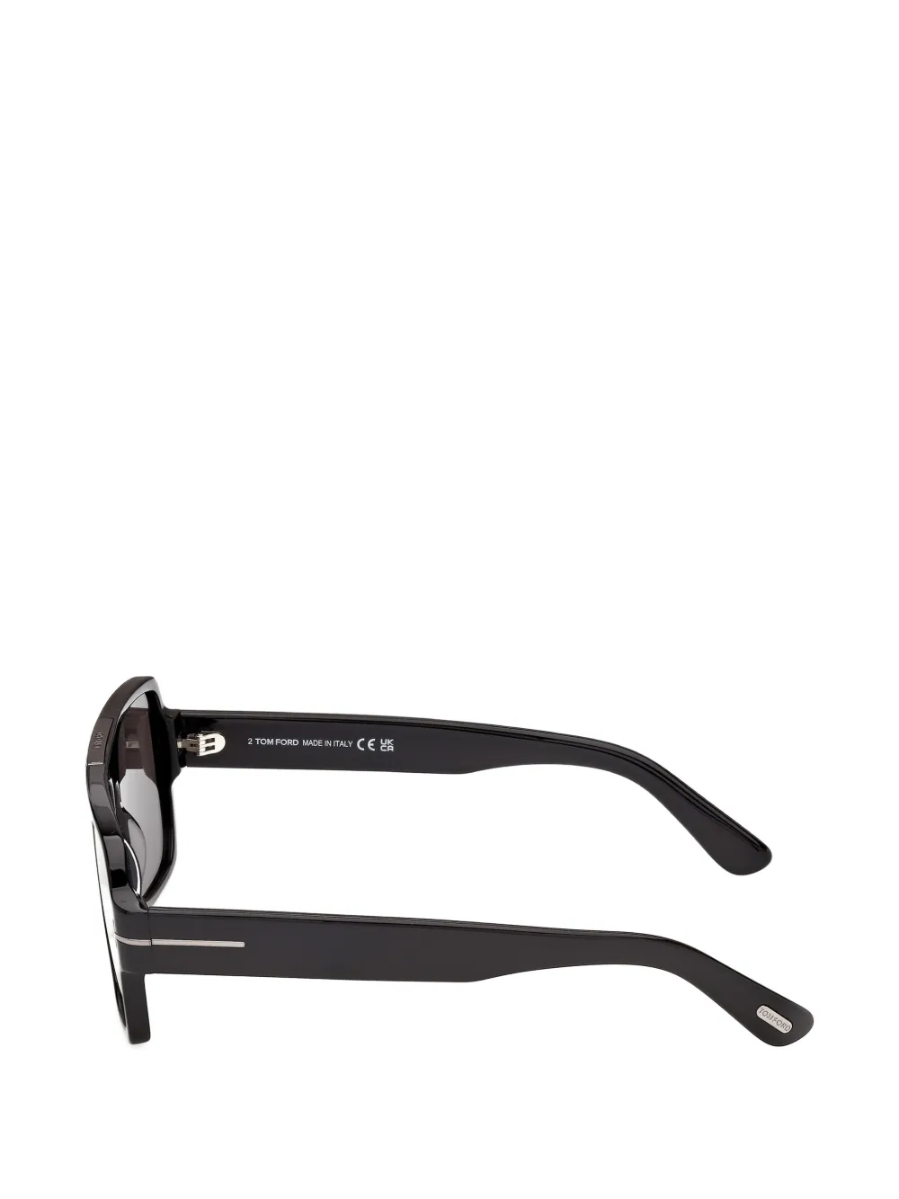 TOM FORD Eyewear rectangle-frame sunglasses Zwart