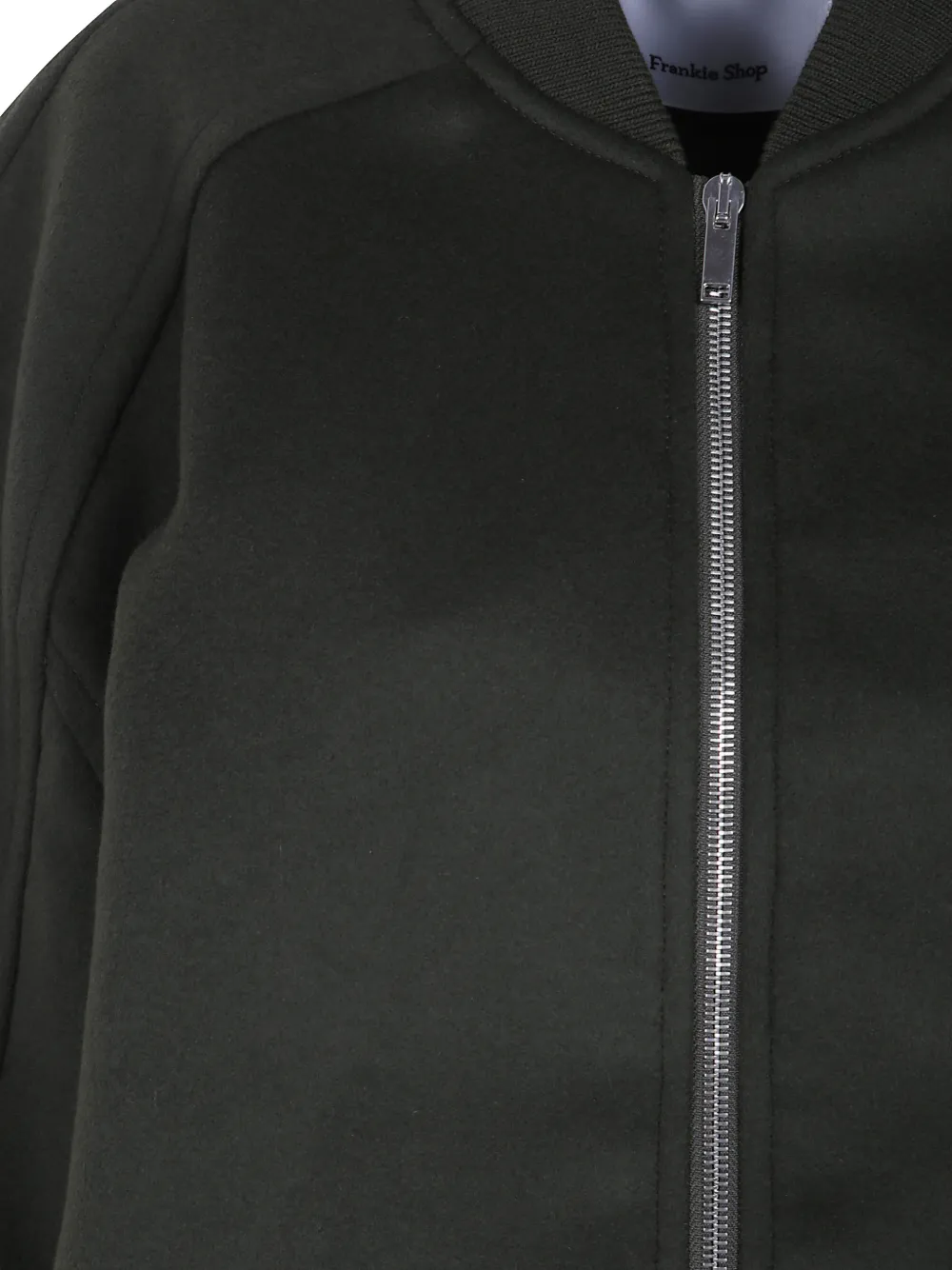 The Frankie Shop wool bomber jacket Groen