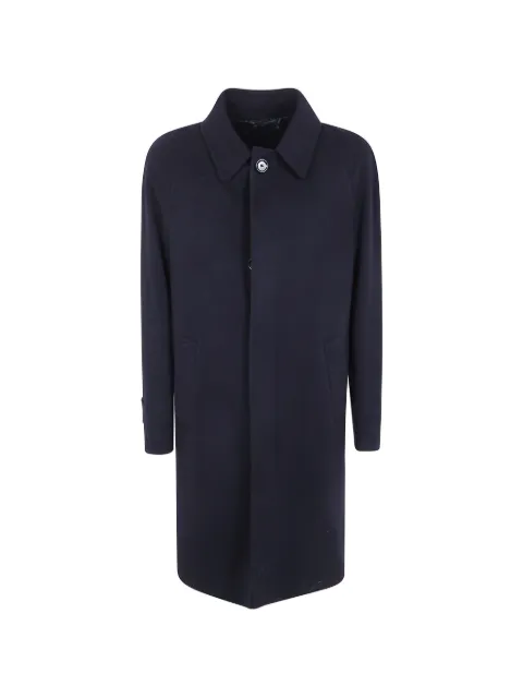 Lardini raglan-sleeve wool coat