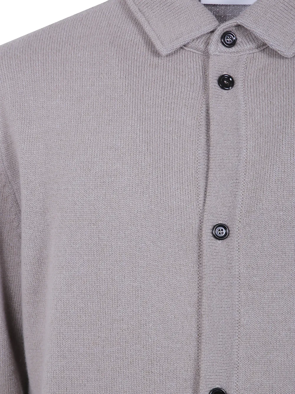 Lardini button-up collared cardigan Beige