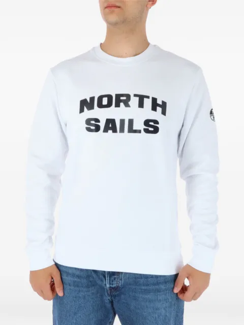 North Sails logo-print crew-neck sweatshirt