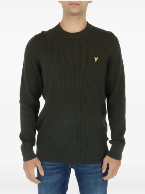 Lyle & Scott waffle-knit sweater