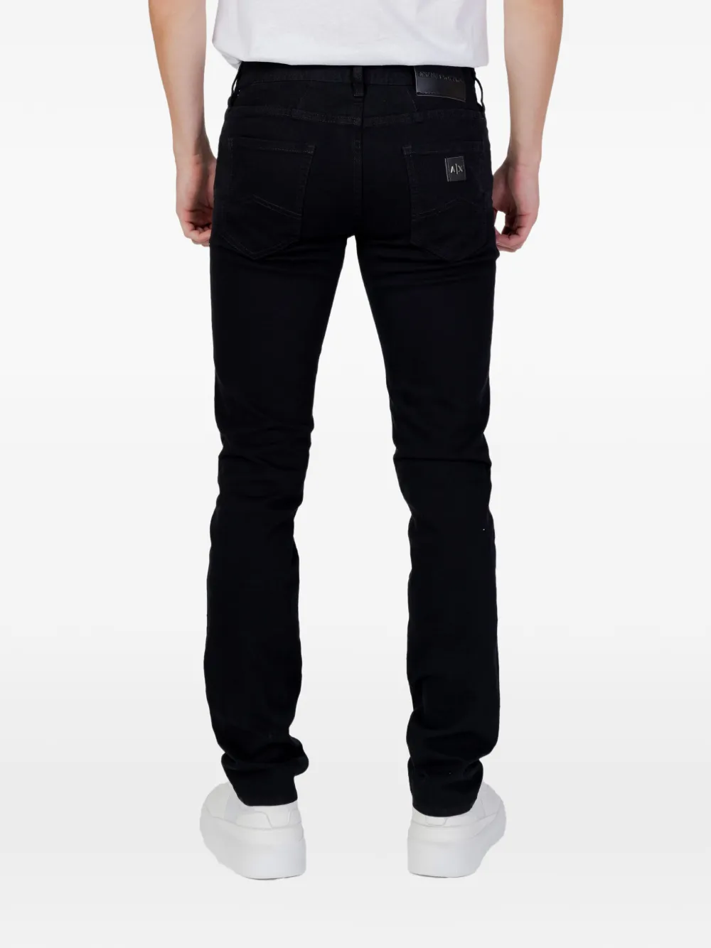 Armani Exchange slim-fit jeans Zwart