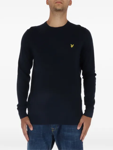 Lyle & Scott merino-wool crew-neck sweater