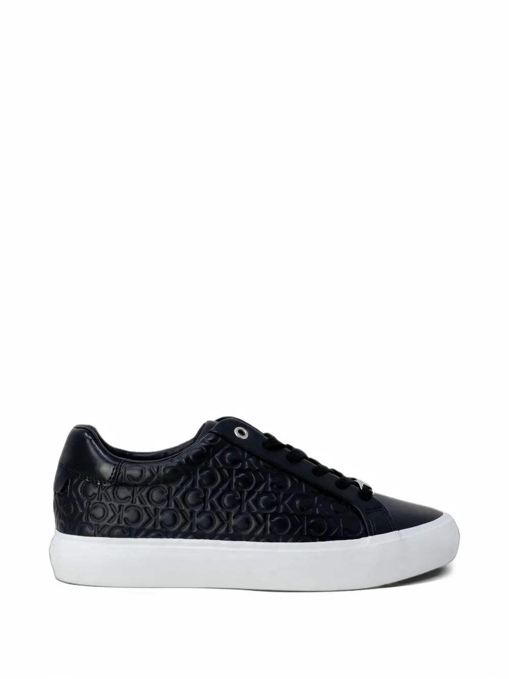 Calvin Klein Emory embossed-logo sneakers - Nero