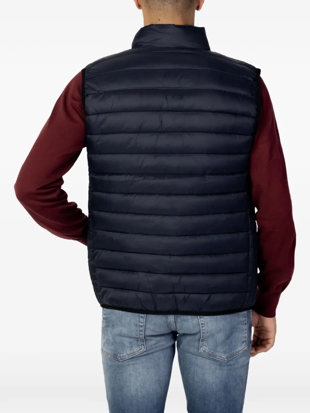U.S. POLO ASSN. quilted packable gilet Blauw