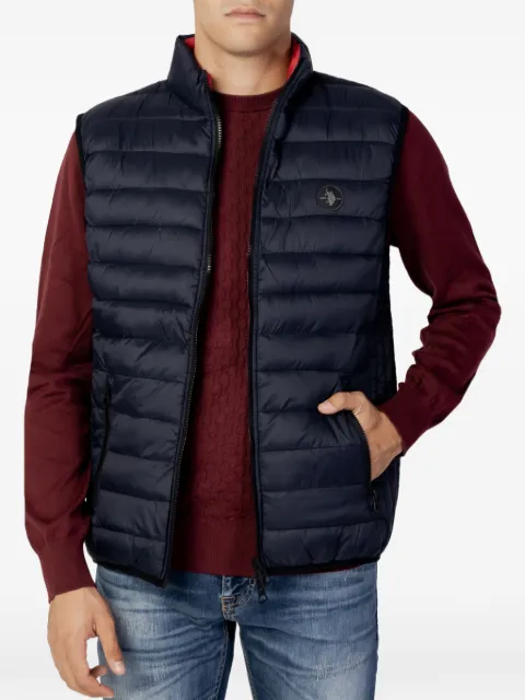 U.S. POLO ASSN. quilted packable gilet