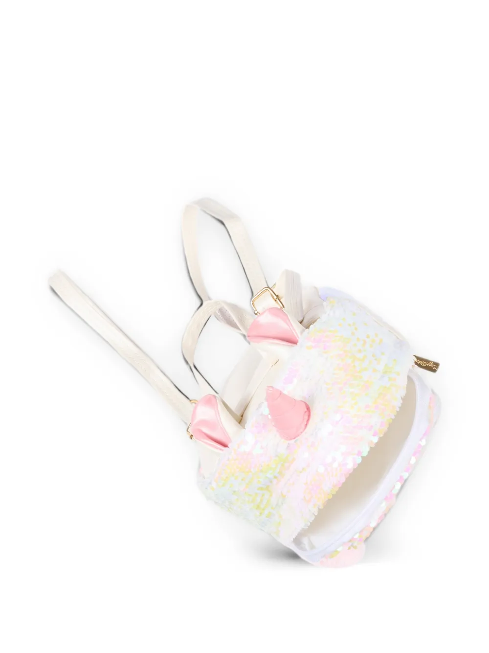 Girabrilla Magic Unicorn sequin-embellished backpack Wit