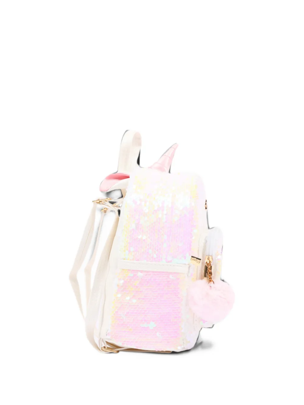 Girabrilla Magic Unicorn sequin-embellished backpack Wit