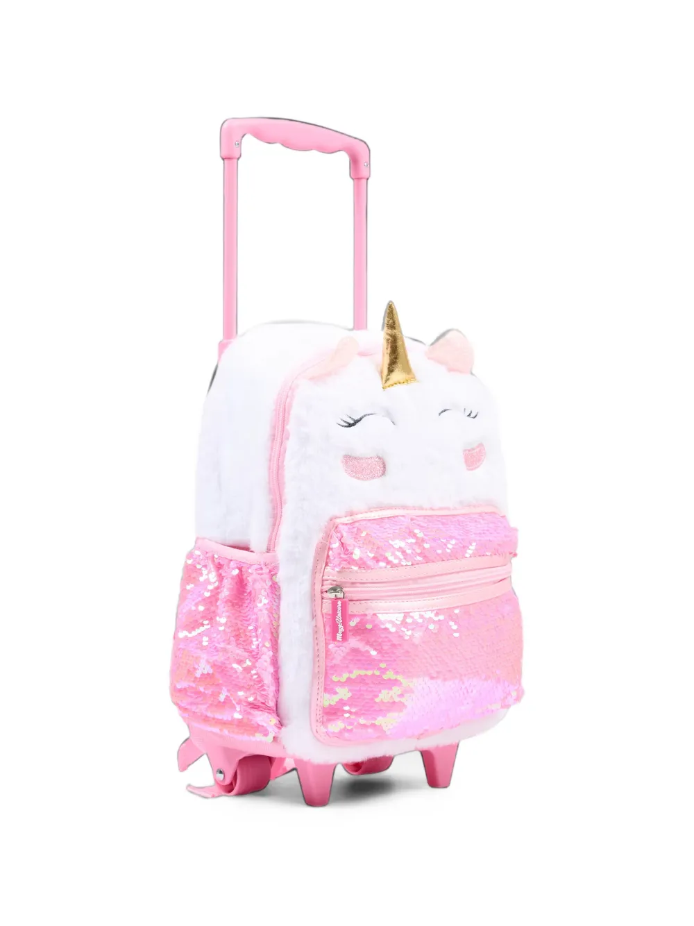 Girabrilla Magic Unicorn sequin-embellished backpack Wit
