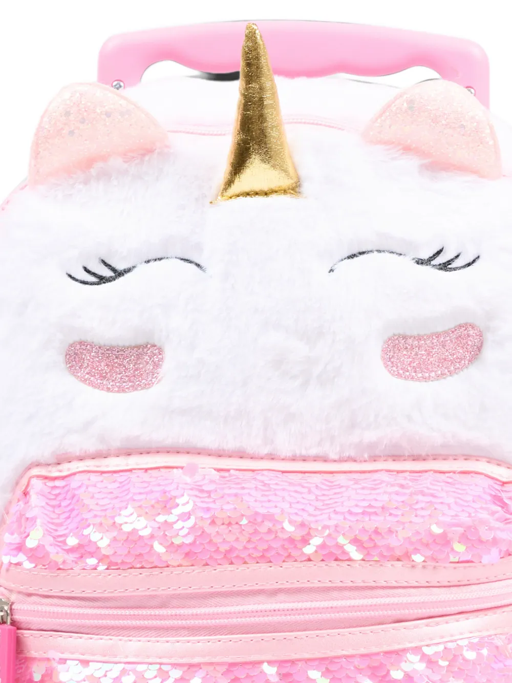 Girabrilla Magic Unicorn sequin-embellished backpack Wit