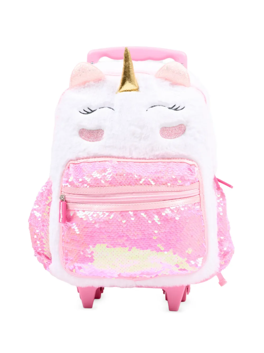 Girabrilla Magic Unicorn sequin-embellished backpack - Bianco
