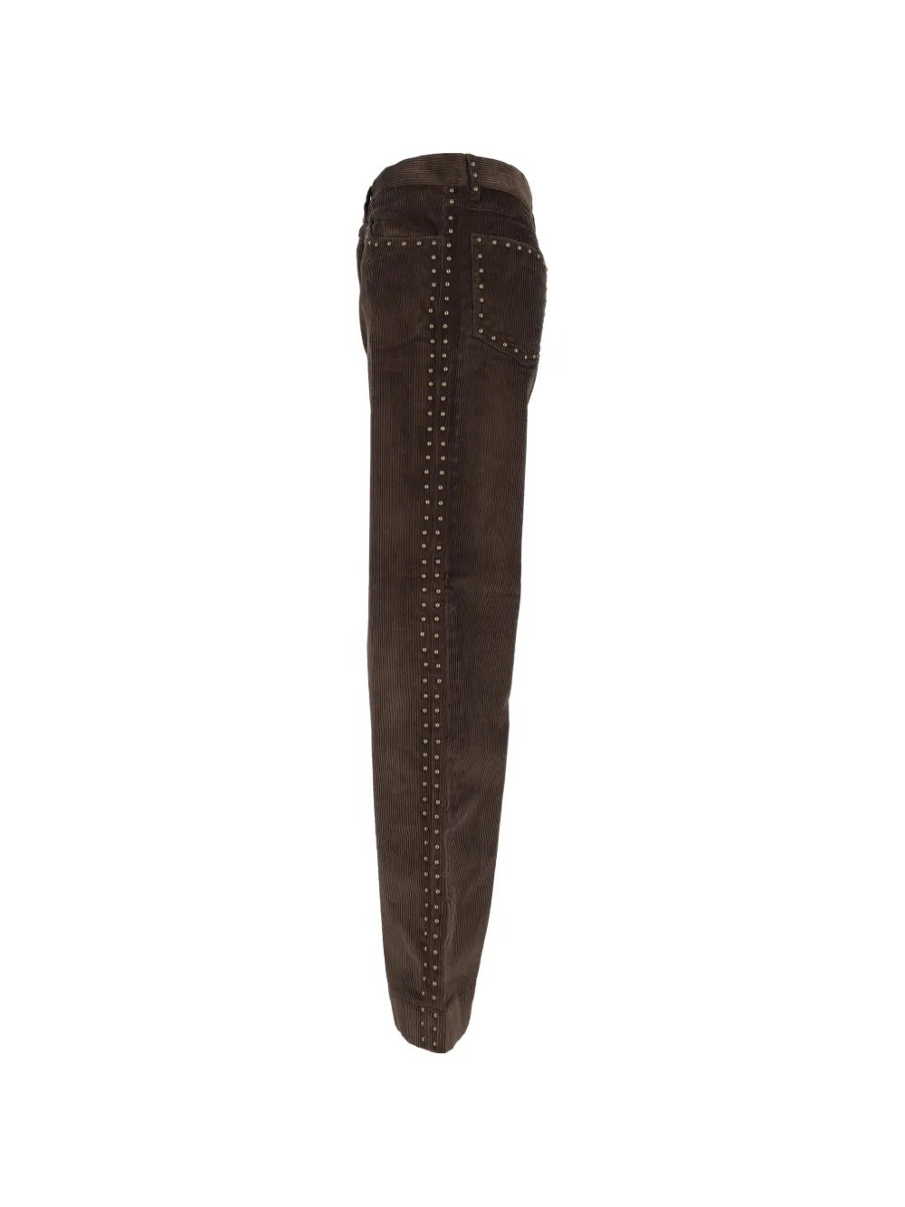 P.A.R.O.S.H. stud-embellished corduroy trousers Bruin