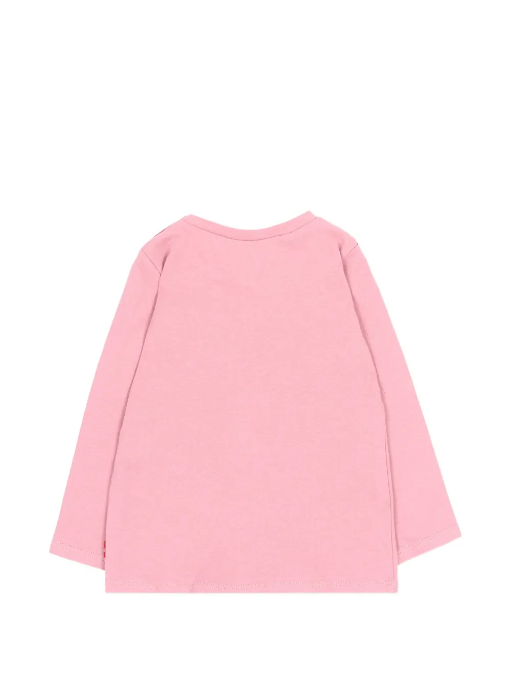 Levi's Kids logo-print long-sleeve T-shirt Roze