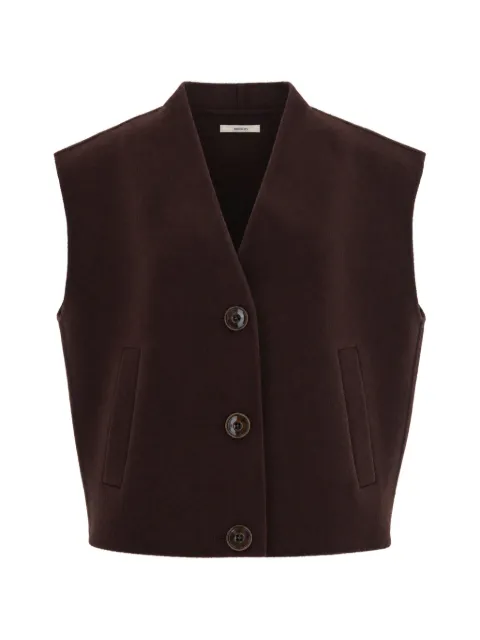 Sessùn v-neck button-up gilet