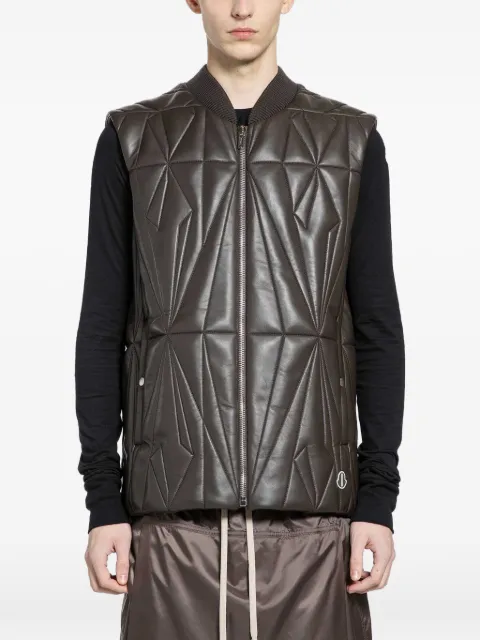 Rick Owens Geocamo レザートップ