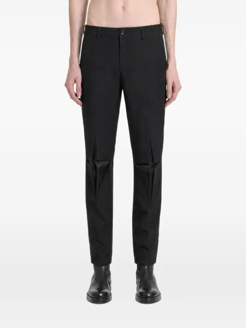 Comme des Garçons Homme Plus cut-out skinny-fit trousers
