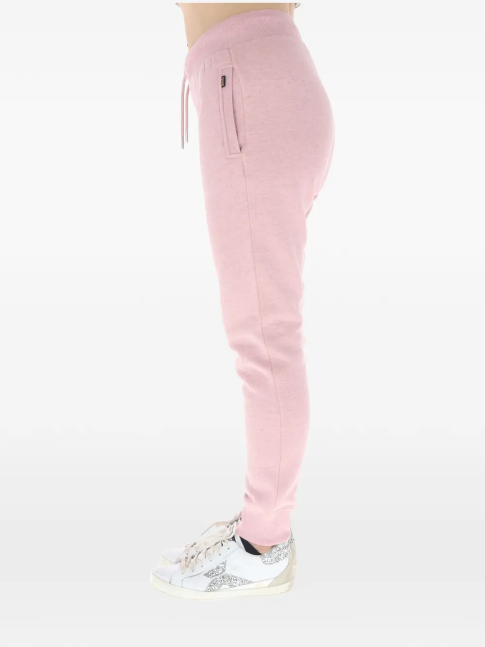 Superdry drawstring-waist track pants Roze