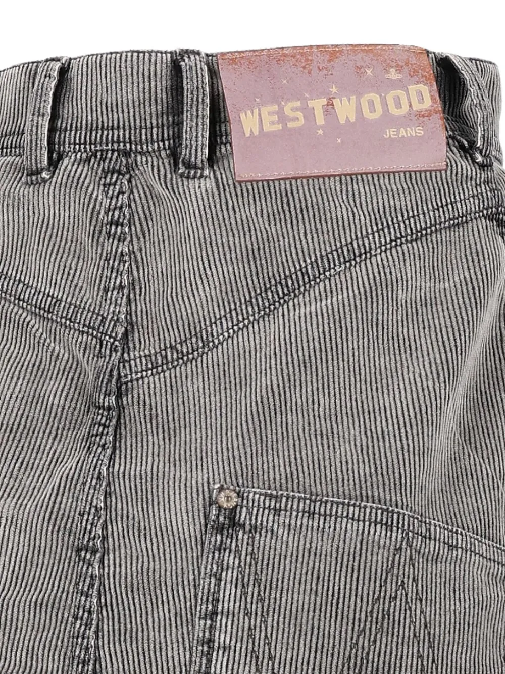 Vivienne Westwood twisted-seam jeans Grijs
