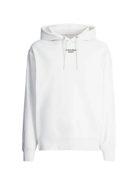 Calvin Klein Jeans logo-print relaxed-fit hoodie