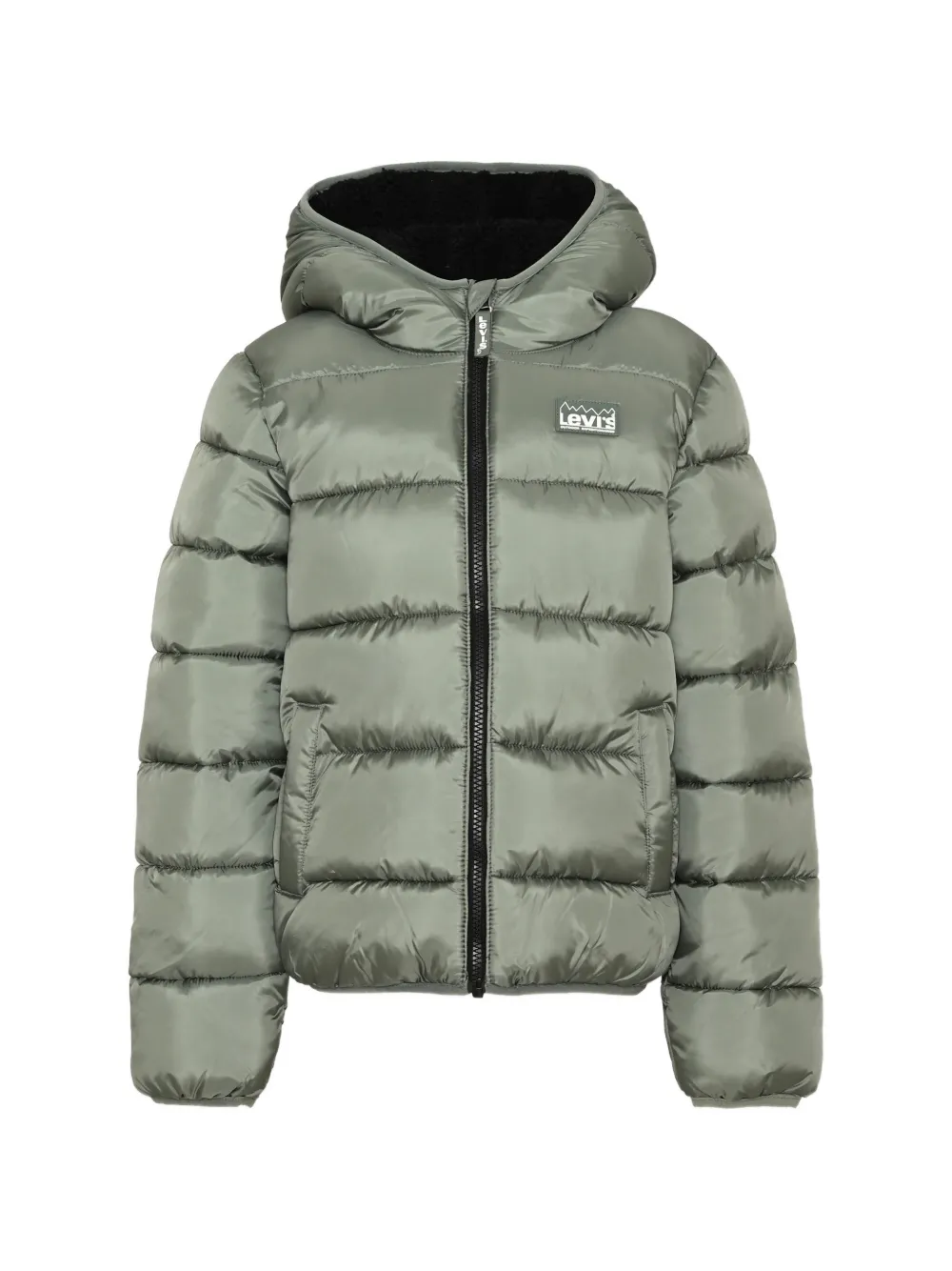 Levi's Kids hooded padded jacket - Verde
