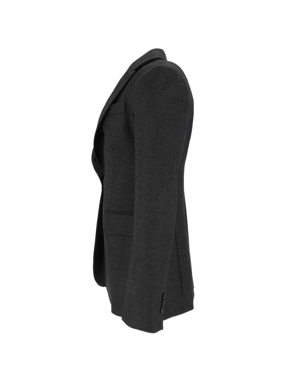 P.A.R.O.S.H. single-breasted notched-lapels blazer Grijs