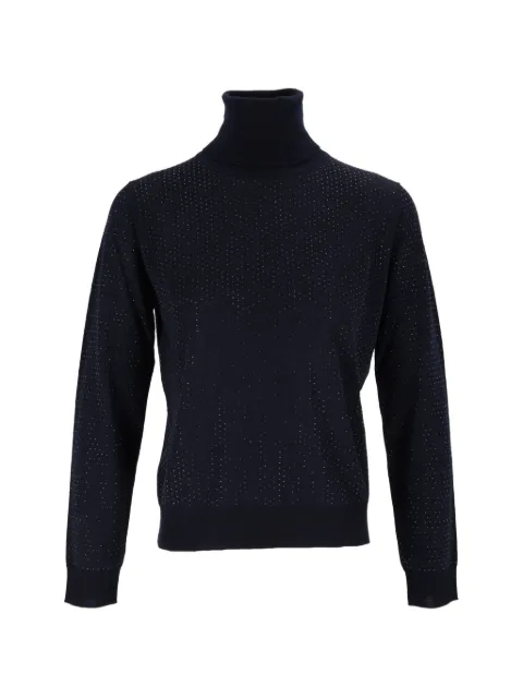 P.A.R.O.S.H. crystal-embellished roll-neck sweater