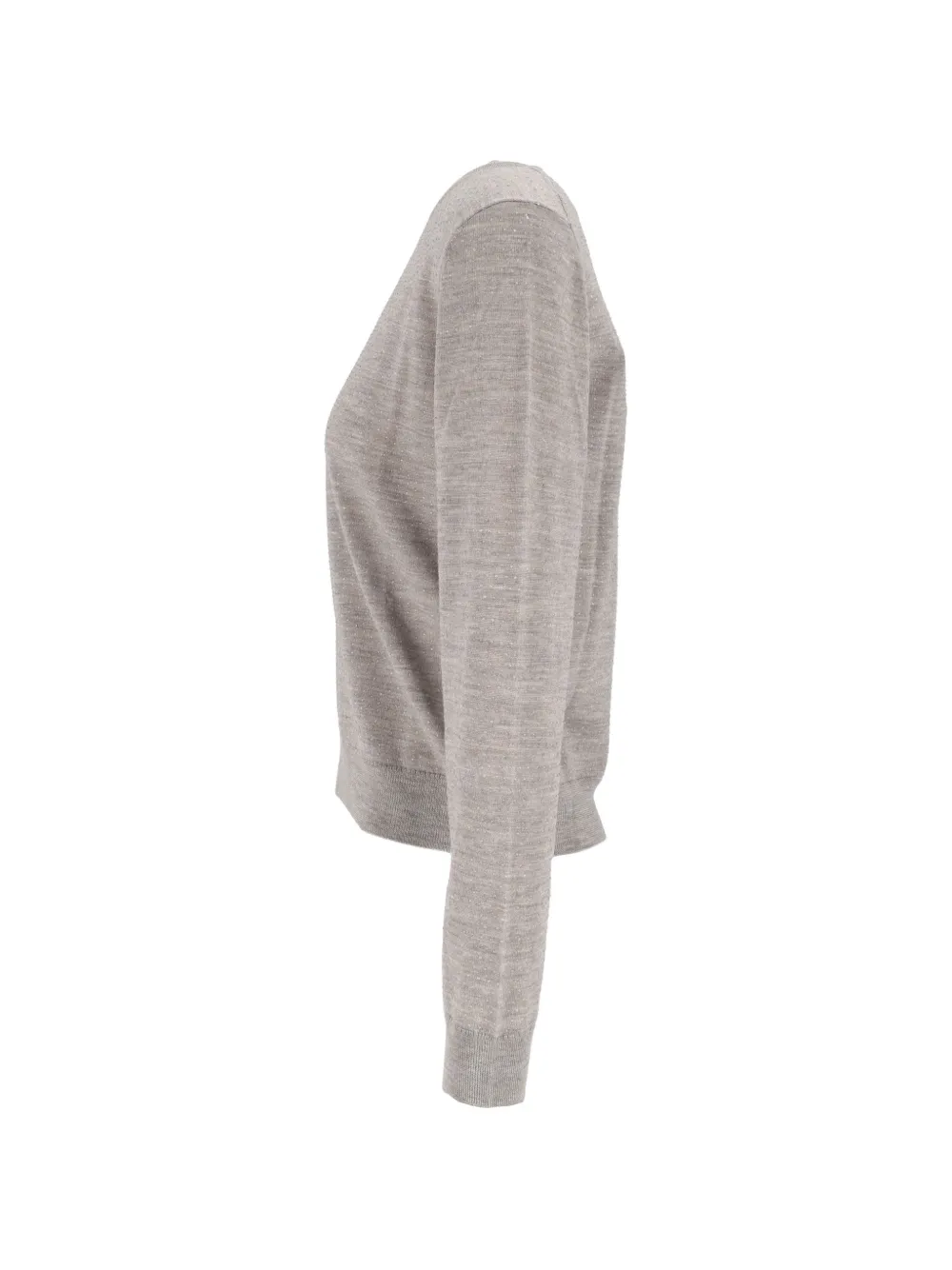 P.A.R.O.S.H. crystal-embellished wool sweater Grijs