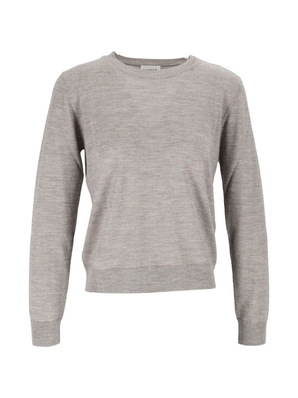 P.A.R.O.S.H. crystal-embellished wool sweater Grijs