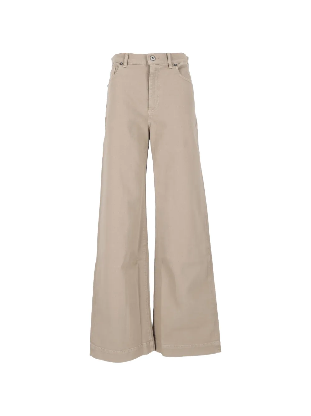 P.A.R.O.S.H. Jeans a gamba ampia - Toni neutri