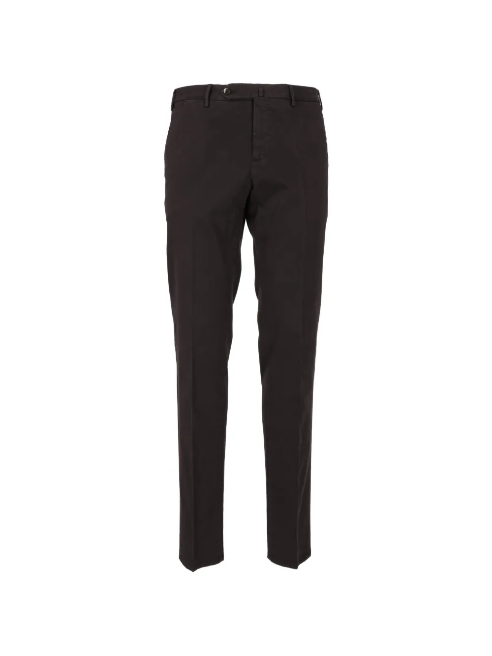 PT Torino flat-front slim-fit trousers Bruin