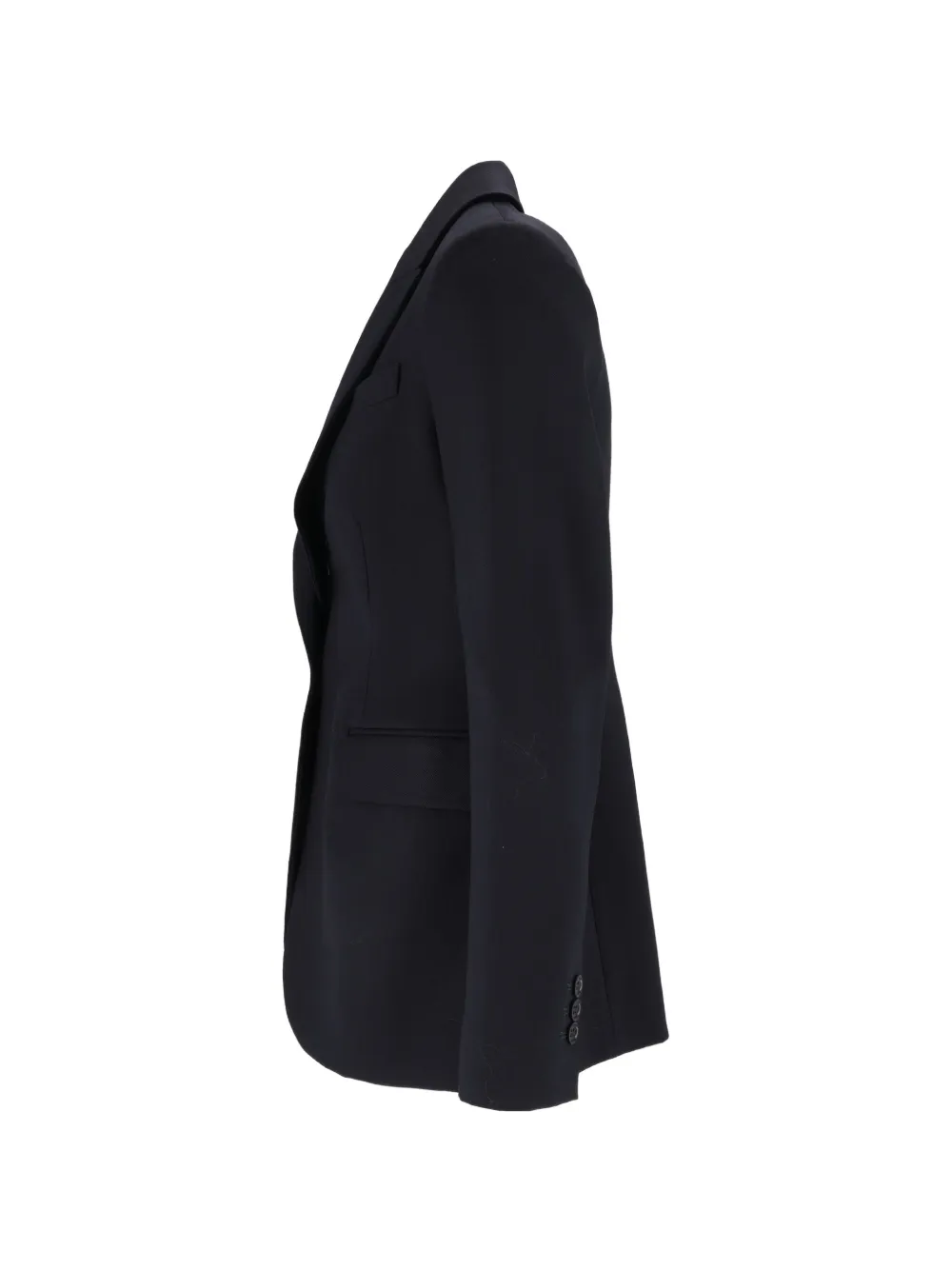 P.A.R.O.S.H. single-breasted notched-lapels blazer Blauw