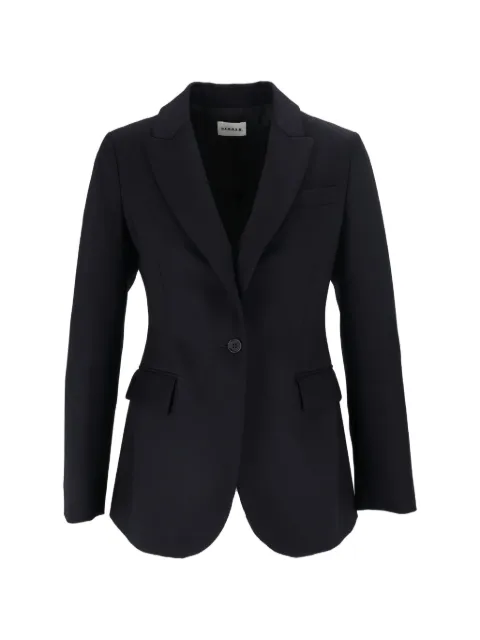 P.A.R.O.S.H. single-breasted notched-lapels blazer