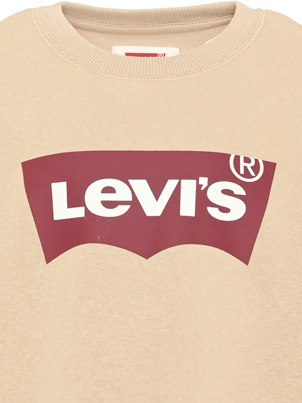 Levi's Kids logo-print sweatshirt Beige