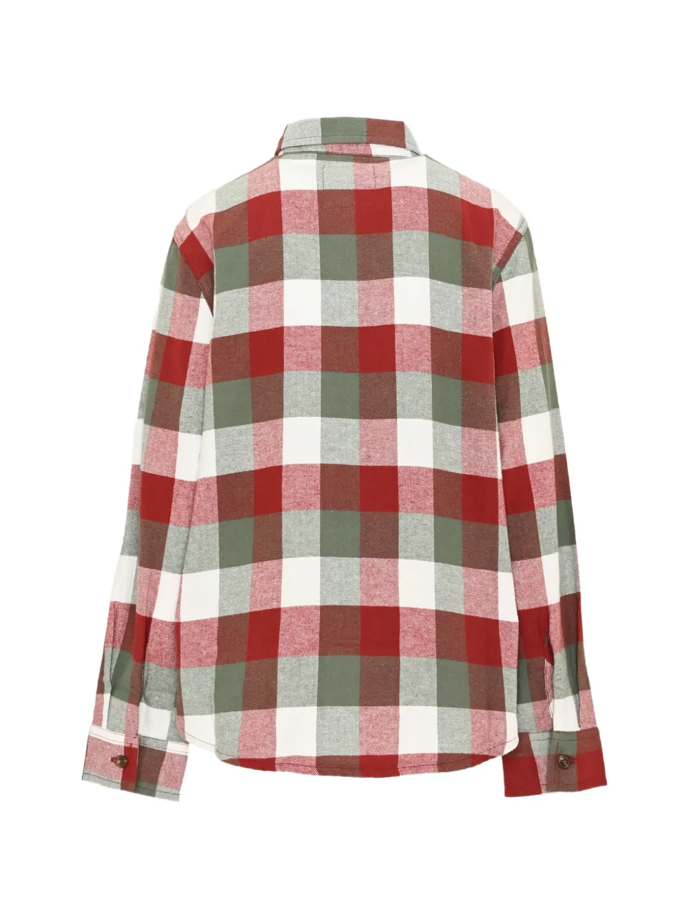 Levi's Kids check flannel shirt Rood