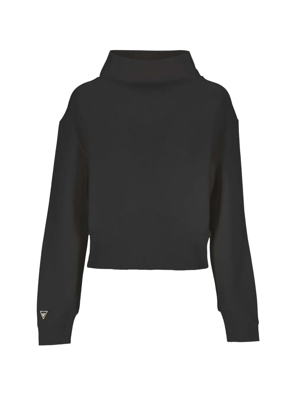 MACRON high-neck sweatshirt - Schwarz