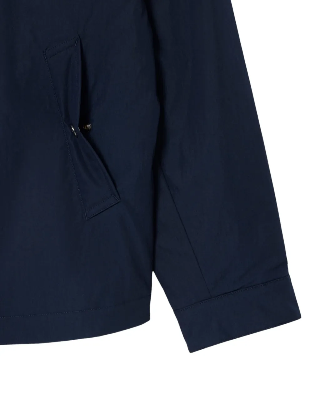 Lacoste corduroy collar cotton jacket Blauw