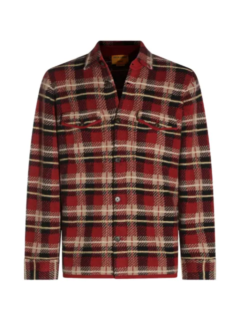 Guest In Residence check-pattern silk-blend shirt