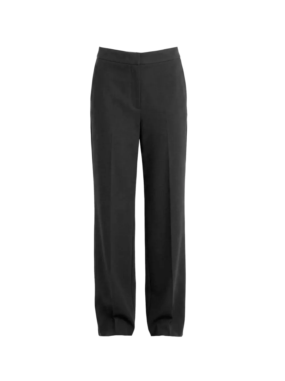 Marella pressed-crease straight-leg trousers Zwart