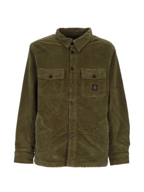 Refrigiwear Jungle corduroy pocket-detail shirt jacket