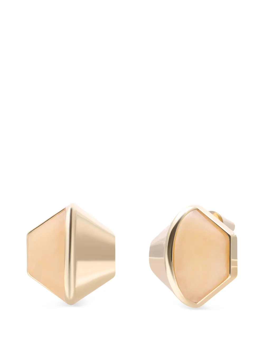Eddie Borgo Orecchini Honeycomb intarsiati - Oro