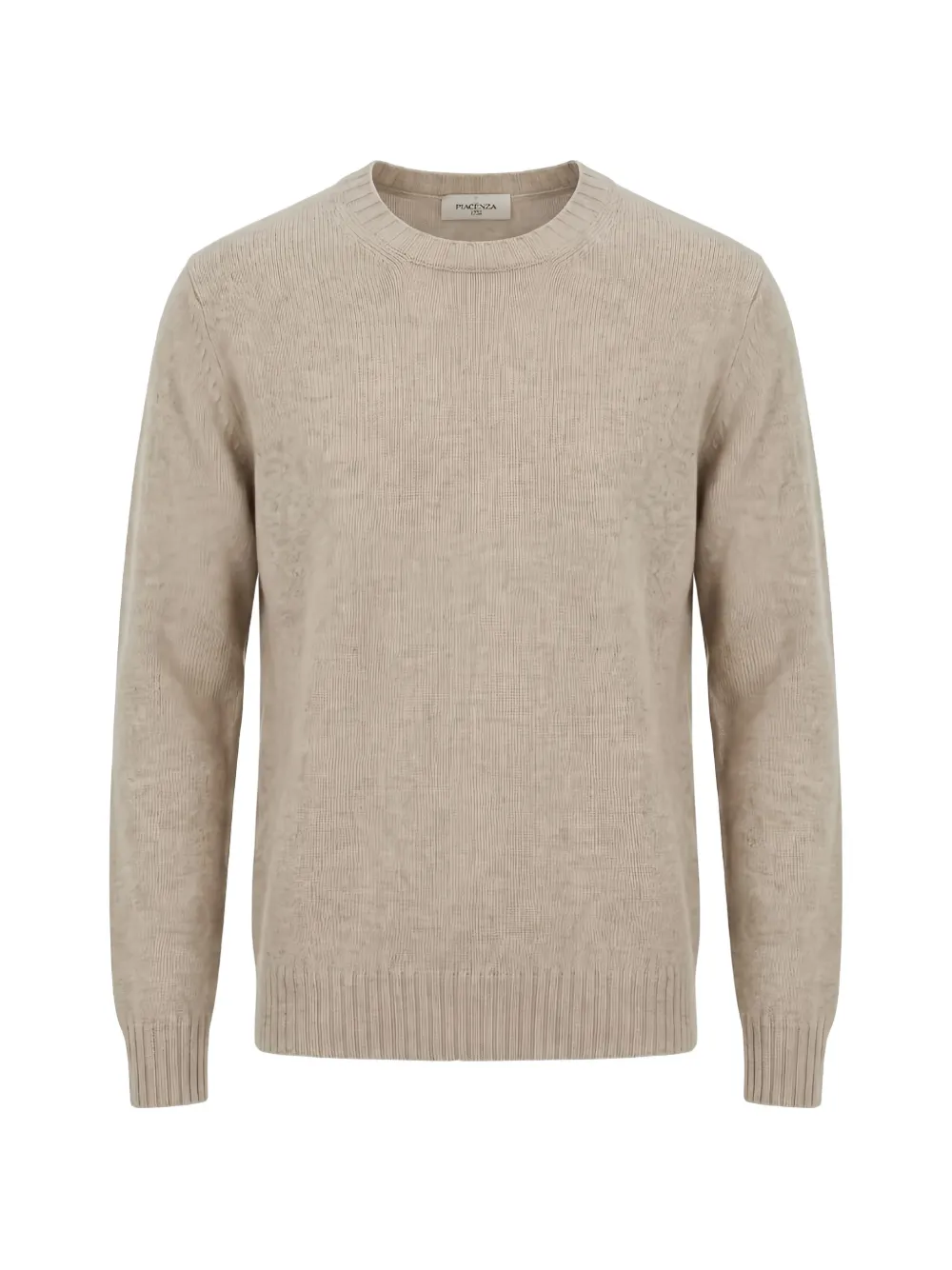 Piacenza 1733 crew neck wool sweater - Nude