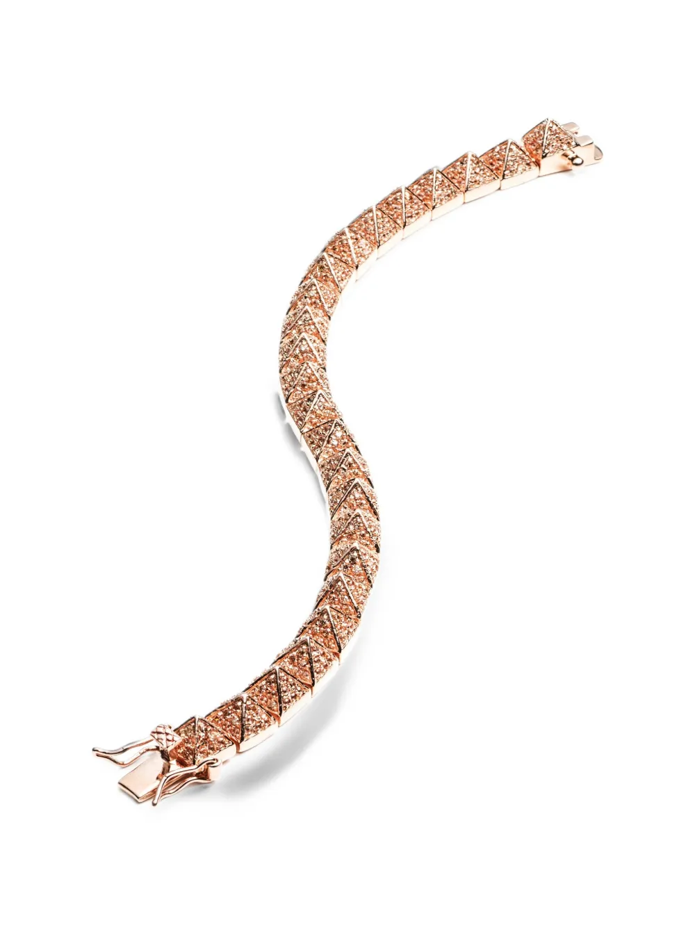 Eddie Borgo pyramid-shape bracelet - Gold
